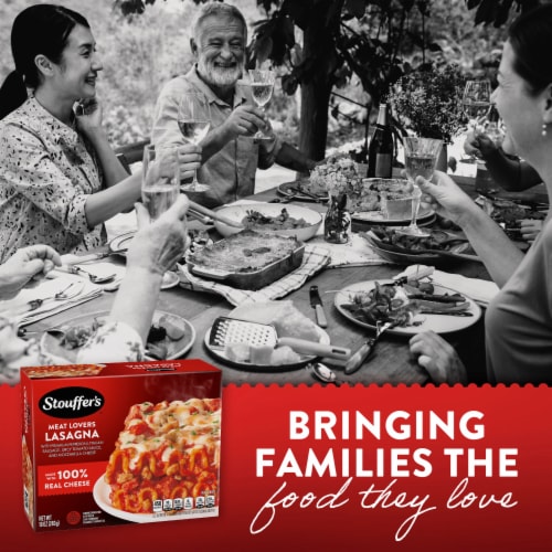 Stouffer's Meat Lovers Lasagna Frozen Meal Perspective: right