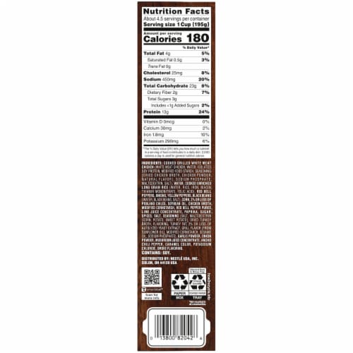 Stouffer's® Chicken Fajita Family Size Frozen Meal Perspective: right