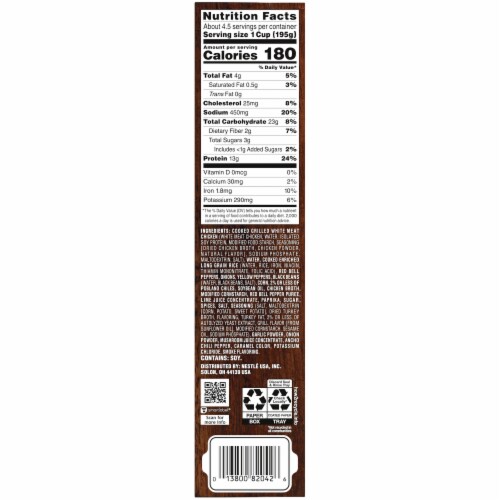 Stouffer's® Chicken Fajita Family Size Frozen Meal Perspective: right