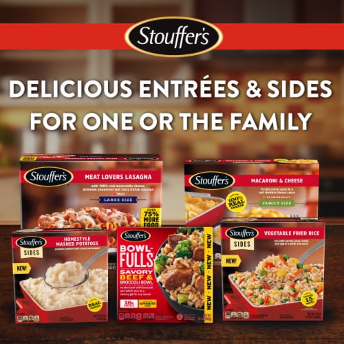 Stouffer's® Large Size Meat Lovers Lasagna Frozen Meal Perspective: right