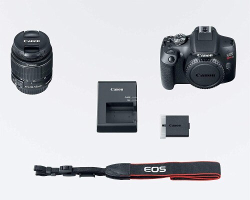 Canon Eos Rebel T7 24.1mp Digital Slr Camera With Ef-s 18-55 Is Ii Lens Perspective: right