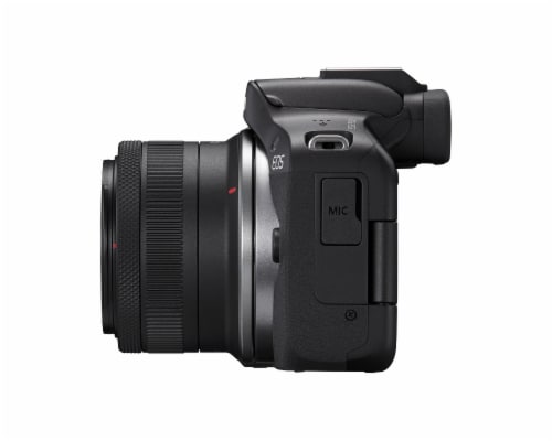 Canon EOS STM Lens Kit Mirrorless Camera- Black Perspective: right