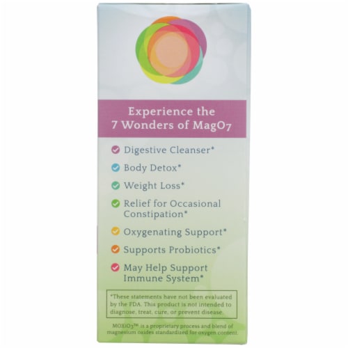 Aerobic Life Mag O7 Digestive Cleanse & Detox Dietary Supplement Capsules Perspective: right