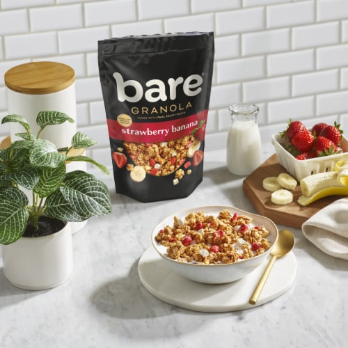 Bare® Strawberry Banana Granola Perspective: right
