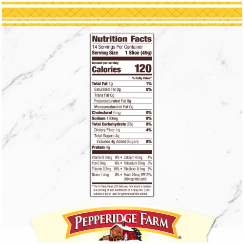 Pepperidge Farm Farmhouse Potato Bread, 22 Oz Loaf Perspective: right