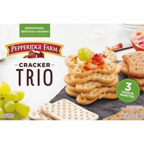 Pepperidge Farm Trio Variety Crackers Perspective: right