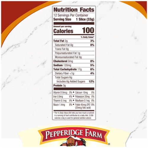Pepperidge Farm® Swirl French Toast Breakfast Bread Perspective: right