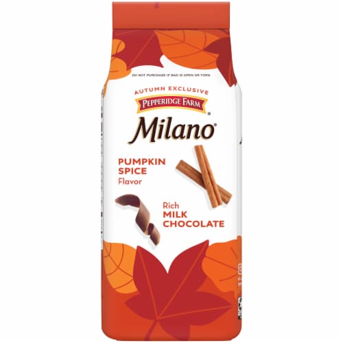 Pepperidge Farm Milano Cookies Pumpkin Spice Perspective: right