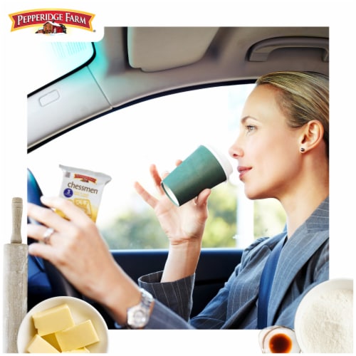 Pepperidge Farm® Chessmen® Butter Cookies Multipack, 8 Packs, 3 Cookies per Pack Perspective: right