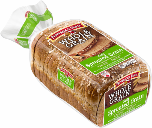 Pepperidge Farm Soft Sprouted Whole Grain Bread Perspective: right