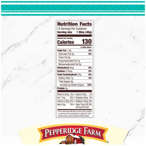 Pepperidge Farm Farmhouse® Sweet Hawaiian Bread Perspective: right