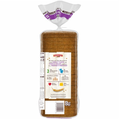 Pepperidge Farm Whole Grain Thin Sliced 15 Grain Bread Perspective: right