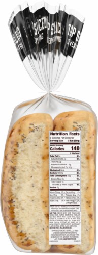Pepperidge Farm® Bakery Classics Top Cliced Everything Hot Dog Bun Perspective: right