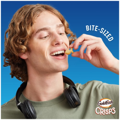 Goldfish® Crisps Salt & Vinegar Crisps Crackers Perspective: right