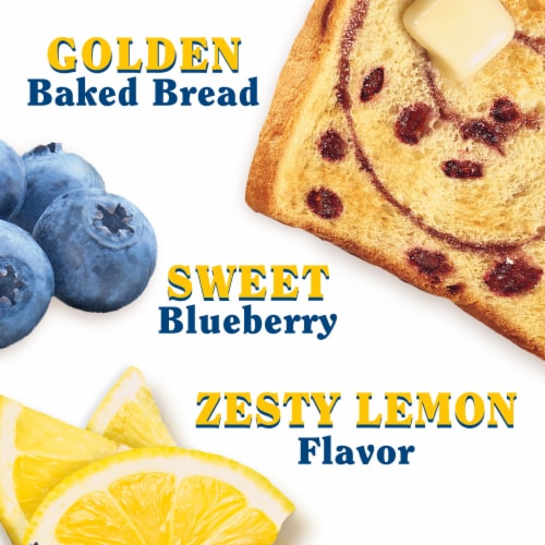 Pepperidge Farm Swirl Lemon Blueberry Flavored Breakfast Bread, 14 Oz Loaf Perspective: right