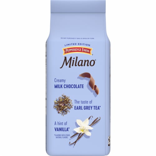 Pepperidge Farm Milano London Fog Earl Grey Flavored Tea Cookies Perspective: right