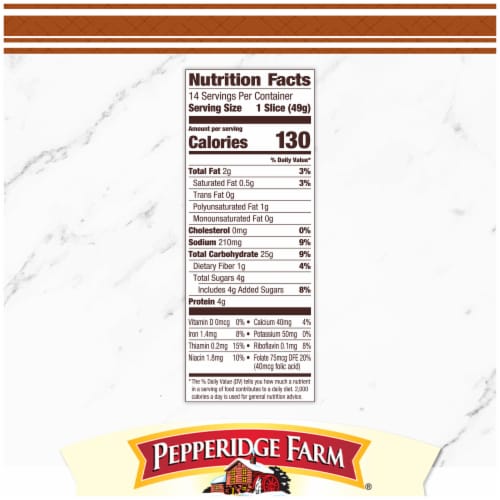 Pepperidge Farm Farmhouse® Homestyle Oat Bread Perspective: right