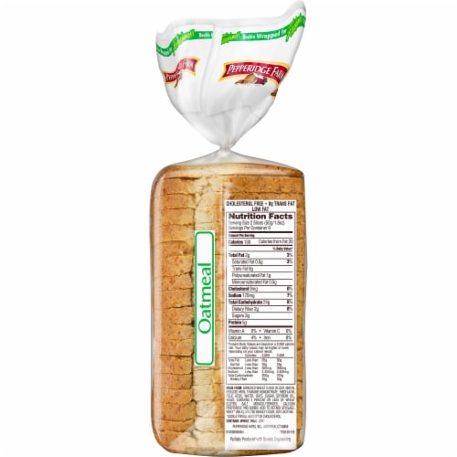 Pepperidge Farm Oatmeal Bread Perspective: right