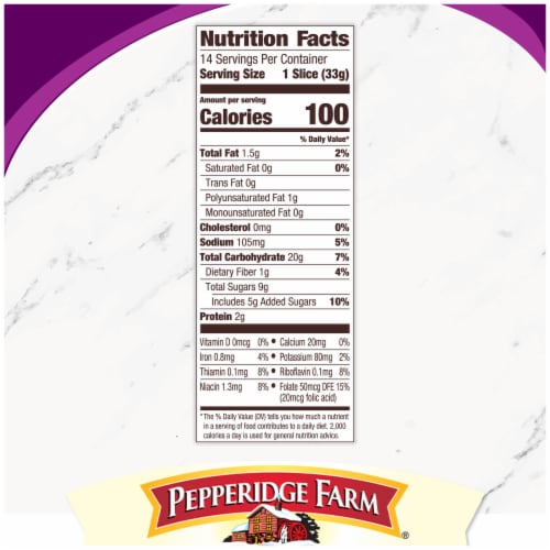 Pepperidge Farm® Raisin Cinnamon Swirl Breakfast Bread