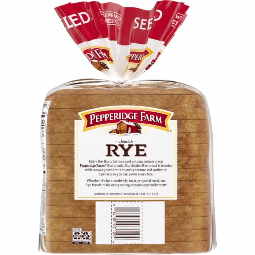 Pepperidge Farm® Jewish Rye Seeded Bread Perspective: right