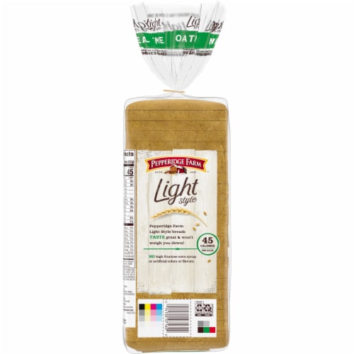 Pepperidge Farm® Light Style Oatmeal Bread, 1 Lb Bag Perspective: right