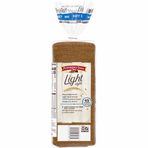 Pepperidge Farm® Light Style Soft Wheat Bread, 1 Lb Bag Perspective: right
