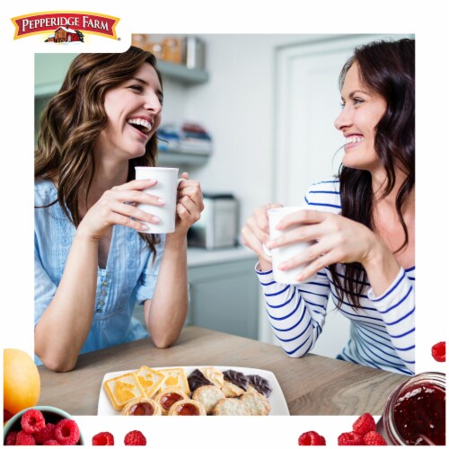 Pepperidge Farm Verona Apricot Raspberry Thumbprint Cookies Perspective: right