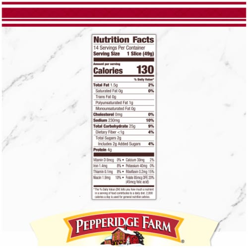 Pepperidge Farm Farmhouse® Sourdough Bread Perspective: right