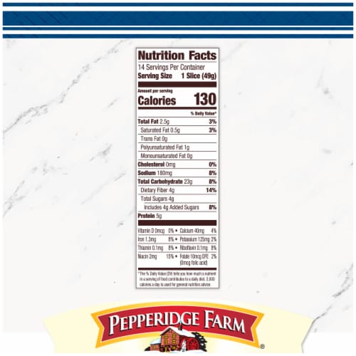 Pepperidge Farm Farmhouse 100% Whole Wheat Bread, 24 Oz Loaf Perspective: right