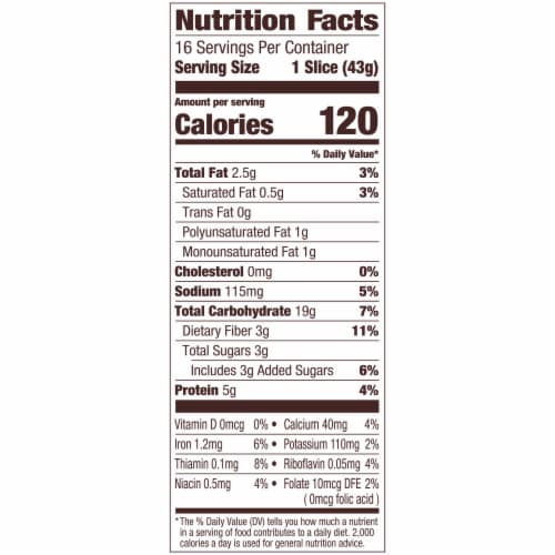 Pepperidge Farm® Whole Grain 15 Grain Bread Perspective: right