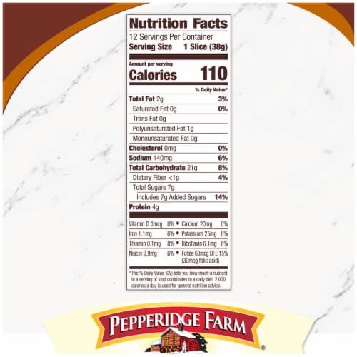Pepperidge Farm® Brown Sugar Cinnamon Swirl Breakfast Bread Perspective: right