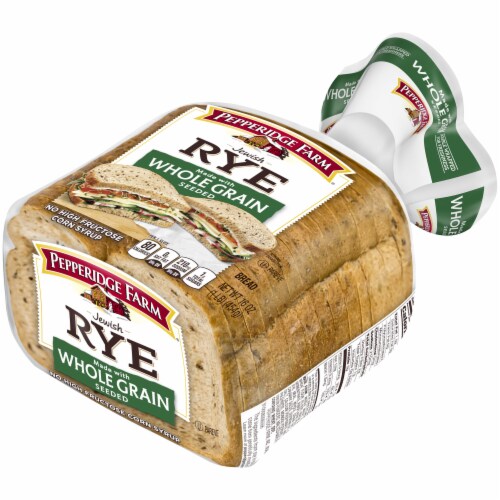 Pepperidge Farm Whole Grain Seeded Rye Bread Perspective: right