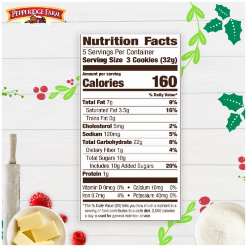 Pepperidge Farm Linzer Raspberry Cookies Perspective: right
