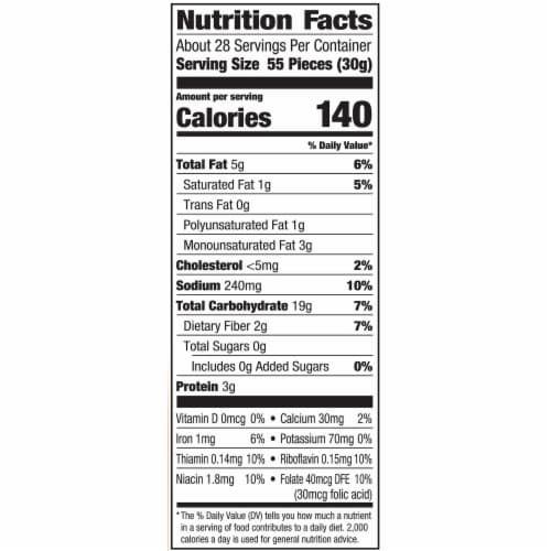 Pepperidge Farm® Goldfish® Baked with Whole Grain Cheddar Cheese Crackers Perspective: right