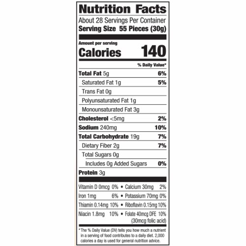 Pepperidge Farm Goldfish Cheddar Crackers Baked With Whole Grain Perspective: right