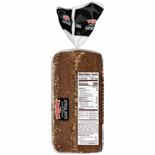 Pepperidge Farm Whole Grain German Dark Wheat Bread Perspective: right