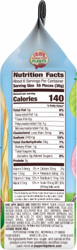 Goldfish® Colors Cheddar Baked Snack Crackers Perspective: right