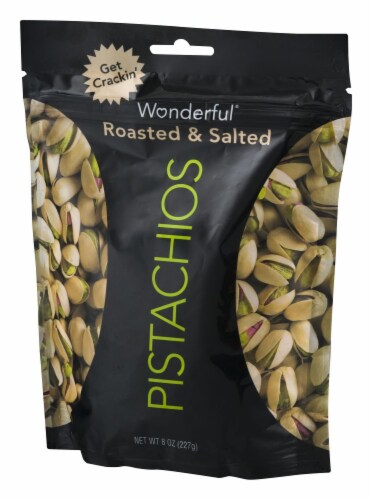 Wonderful Roasted and Salted Pistachios Perspective: right