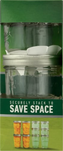 Ball® Pint Nesting Jars Perspective: right
