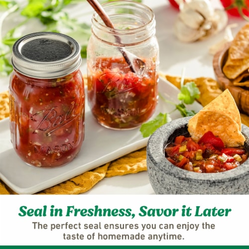Ball® Wide Mouth Quart Jars Perspective: right