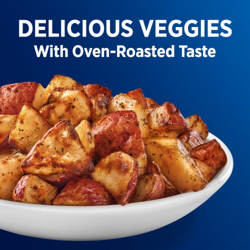 Birds Eye Microwave Roasters Red Potatoes Frozen Vegetable Perspective: right