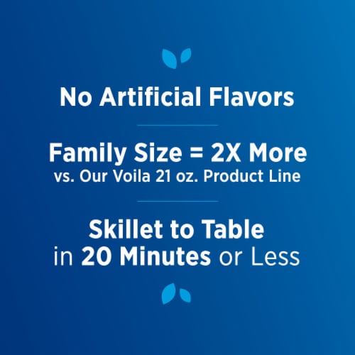 Birds Eye Voila! Cheesy Ranch Chicken Family Size Frozen Meal Perspective: right