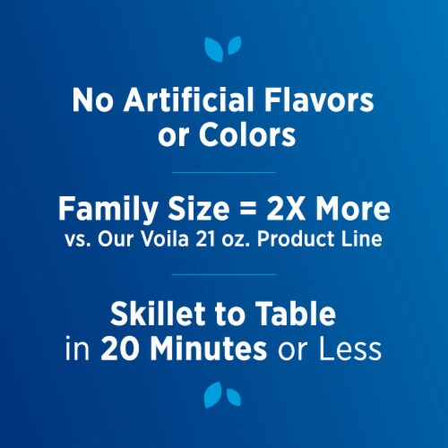 Birds Eye® Voila® Garlic Shrimp Family Size Frozen Meal Perspective: right