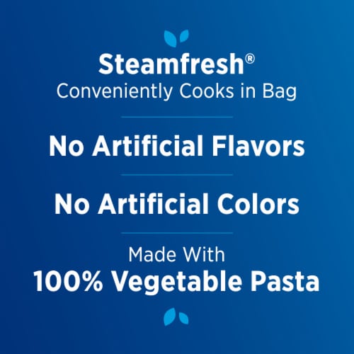 Birds Eye Veggie Pasta Rotini Alfredo Frozen Side Perspective: right