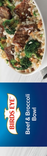 Birds Eye Veggie Made Beef and Broccoli Bowl with Riced Cauliflower Frozen Meal Perspective: right