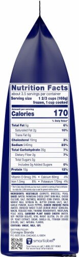 Birds Eye Voila! Plant Based Gardein Chick'n Alfredo Vegetarian Frozen Meal Perspective: right