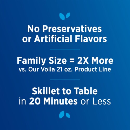 Birds Eye Voila! Family Size Chicken Burrito Skillet Frozen Meal Perspective: right