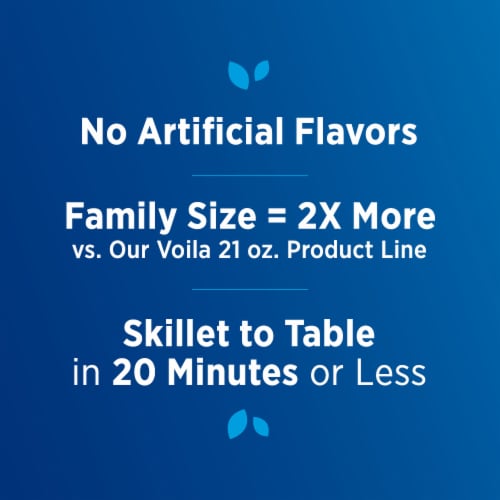 Birds Eye® Family Size Chicken Bacon Ranch Mac and Cheese Skillet Frozen Meal Perspective: right