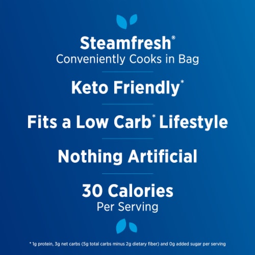 Birds Eye Steamfresh Carrots Broccoli And Cauliflower Frozen Vegetables Perspective: right