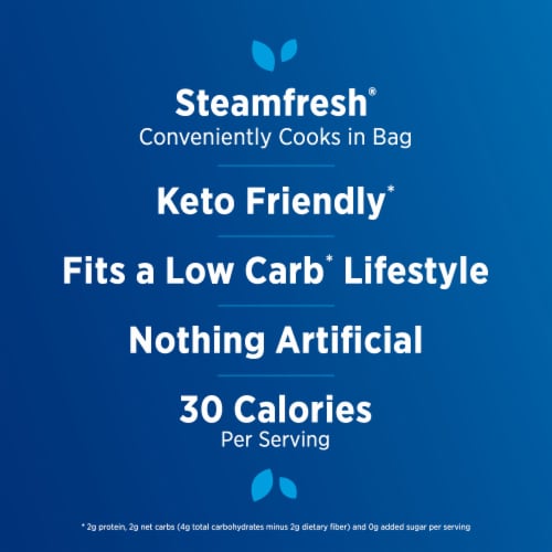 Birds Eye® Steamfresh® Frozen Broccoli Florets Perspective: right